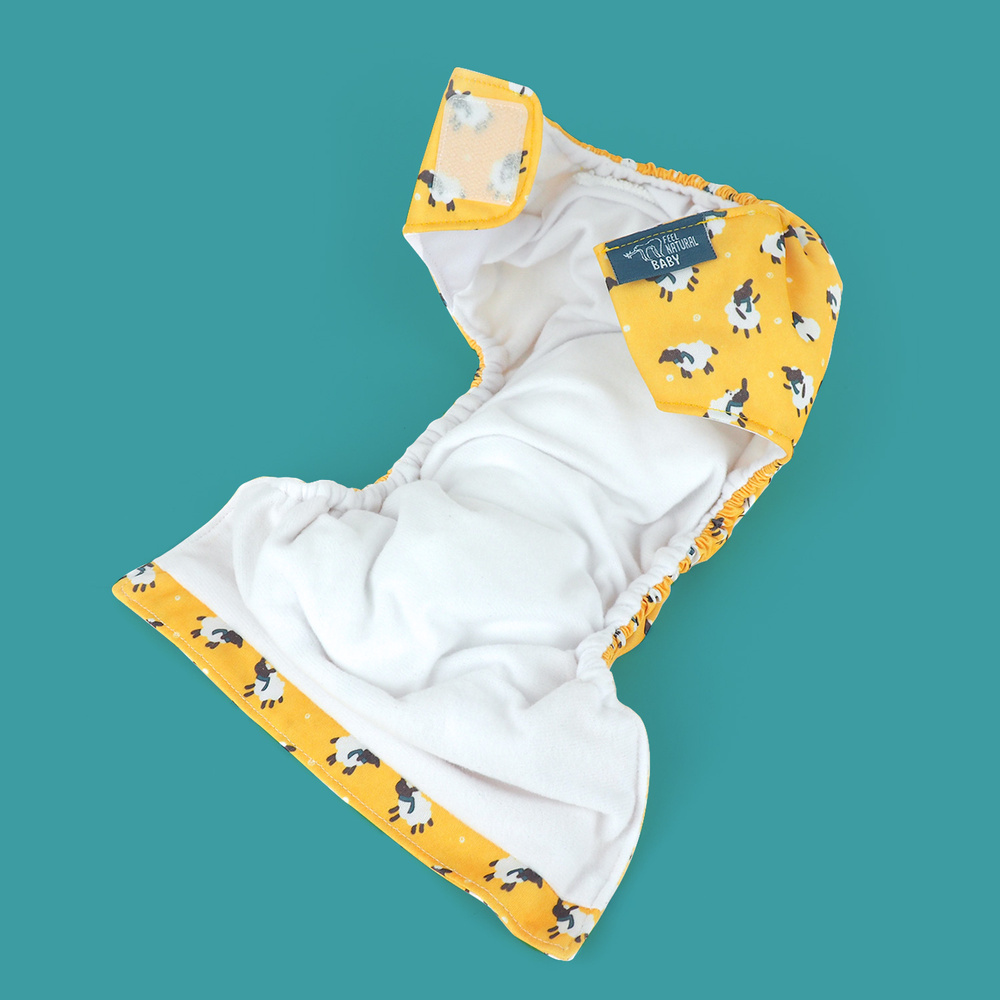 feel natural Couche lavable et réutilisable Gustave Couche bébé lavable