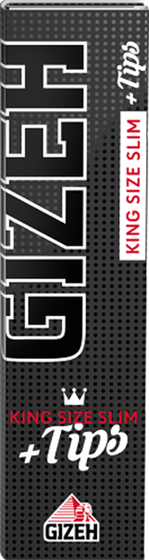 GIZEH Black KS Slim Magnet + Tip