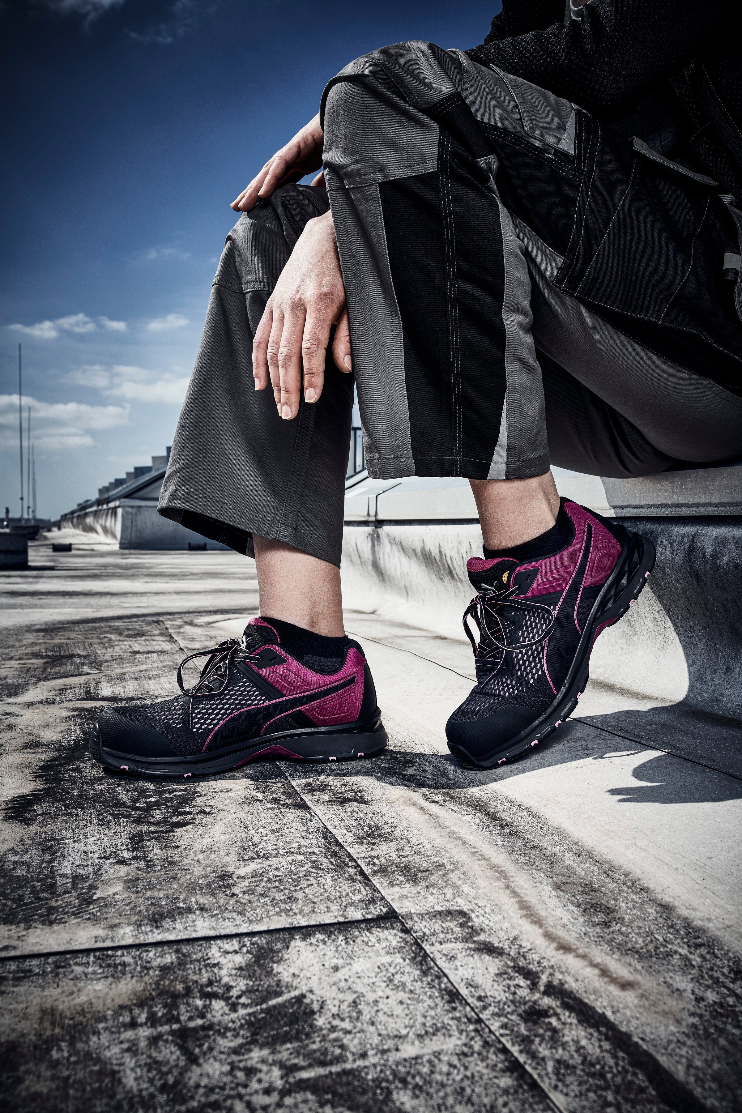 PUMA Safety DEFINE WNS LOW Sicherheitsschuh S1P, rutschfest und hitzebeständig