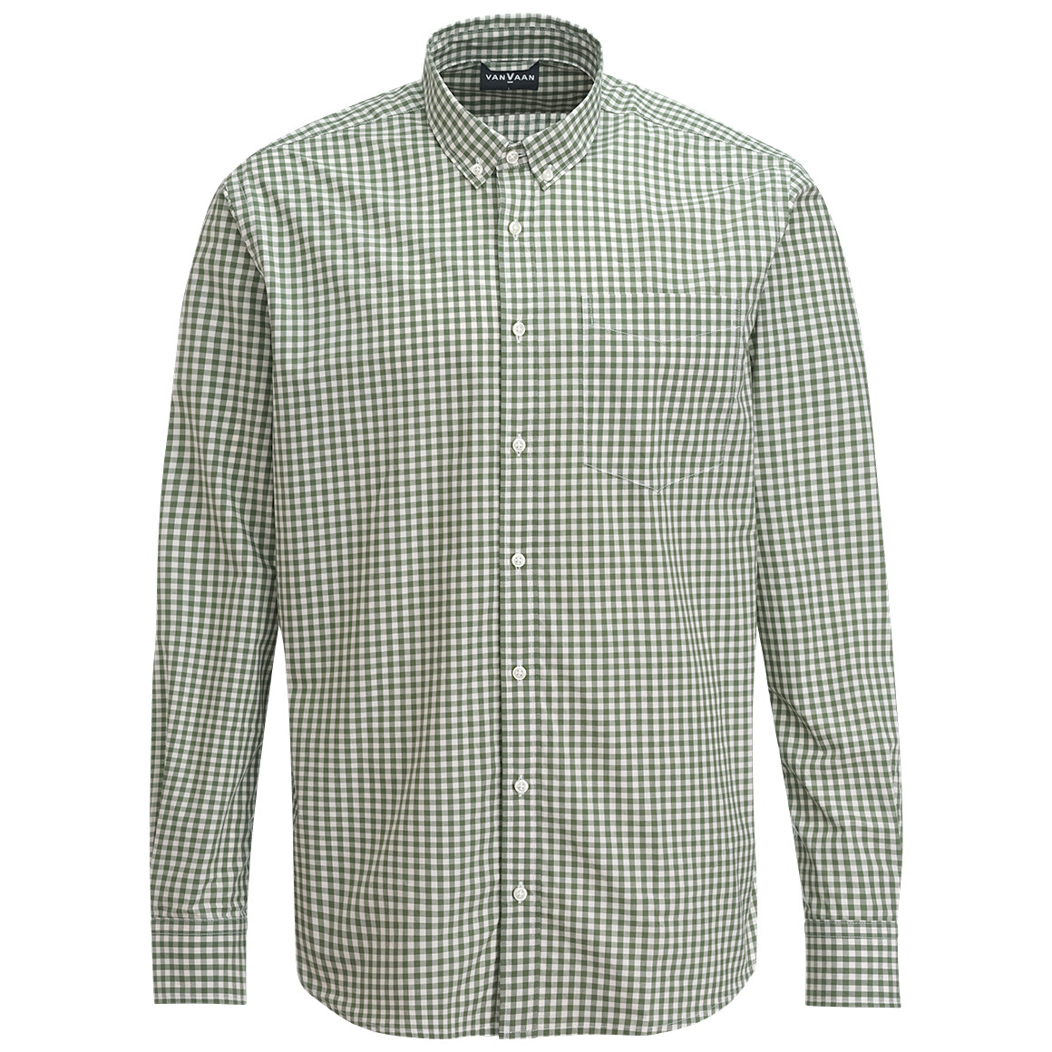 Herren Hemd im kleinkarierten Dessin