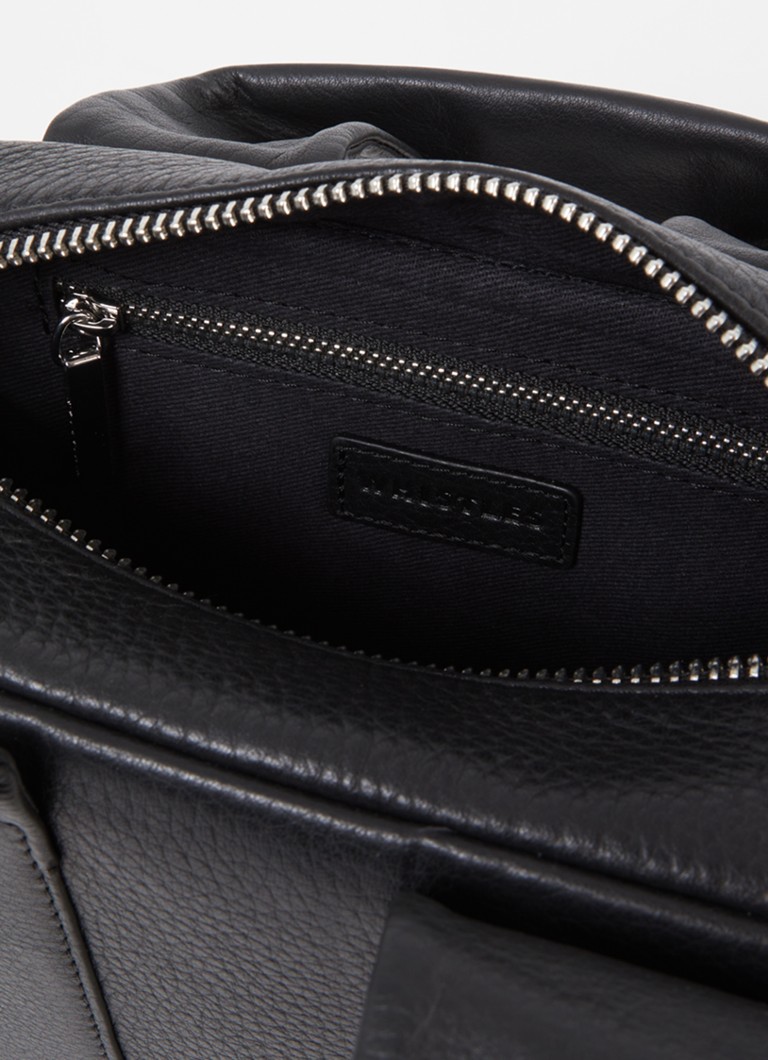 Whistles Monika -nahkainen crossbody-laukku irrotettavalla olkahihnalla