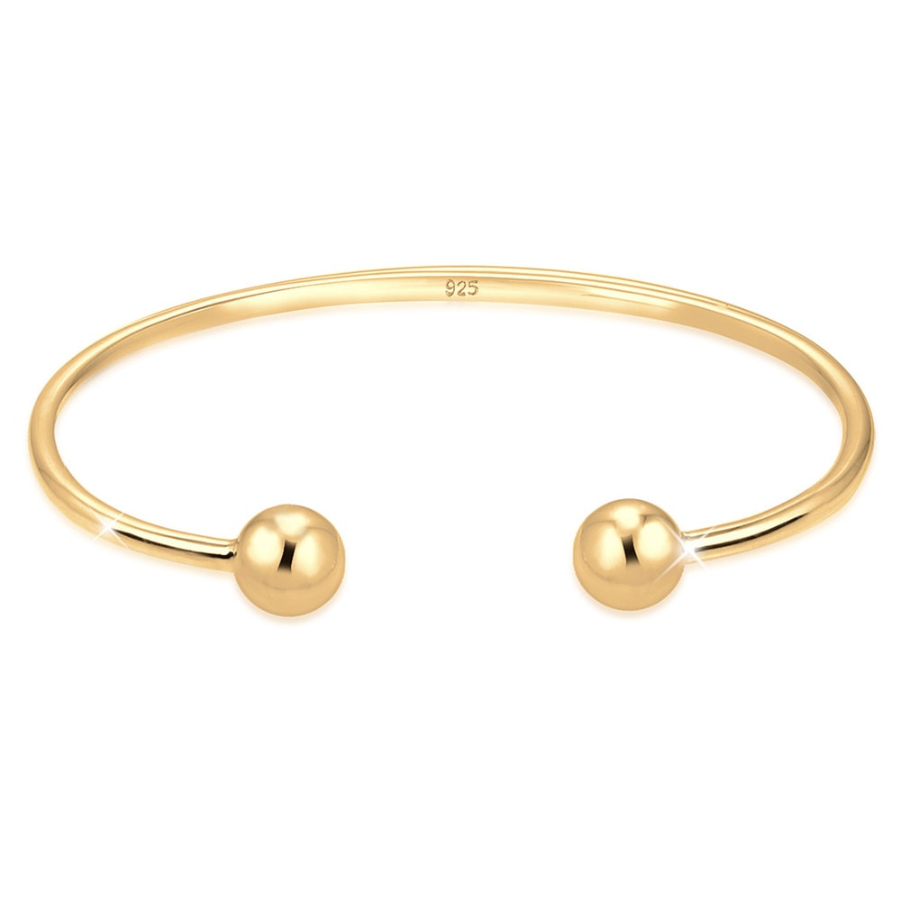 Elli Elli Bracelet Femmes Boule Géo Bangle en argent sterling 925 Bracelet
