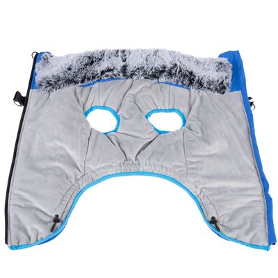 TIAKI Hundemantel mit Geschirr Arkon, blau