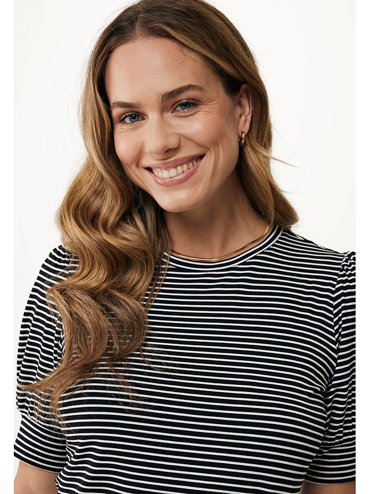 Mexx Shirt in Schwarz/ Weiß günstig kaufen