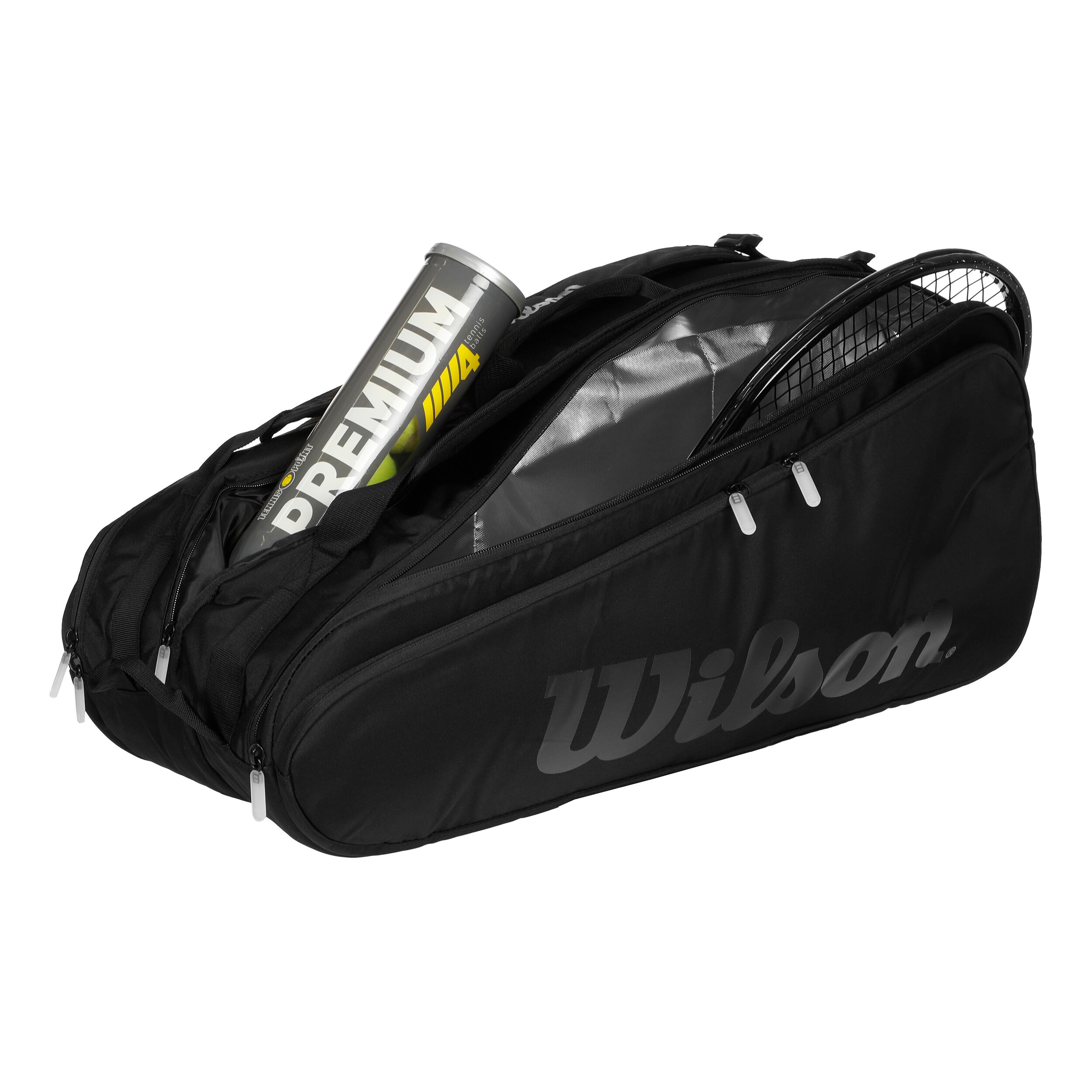 Tour Noir Schlägertasche 12er - Schwarz