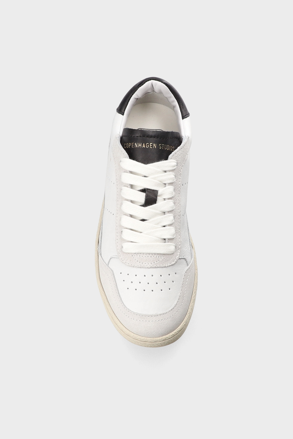 CPH255 leather mix white/black