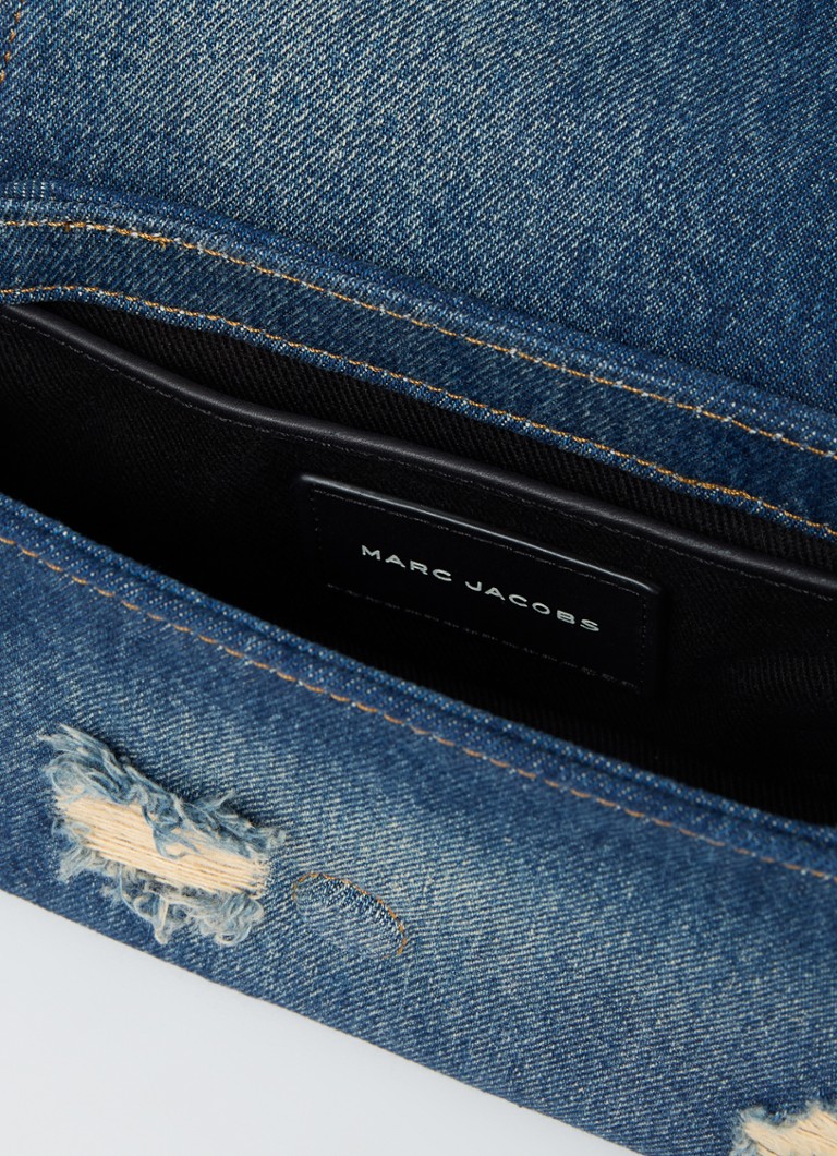 Marc Jacobs  The Clover crossbodytas van denim met afneembare schouderriem