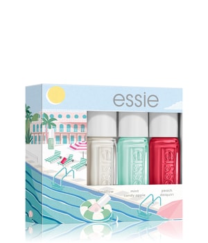 essie Mini Trio Set marshmallow, peach daiquiri & mint candy apple Nagellack-Set-15 ml