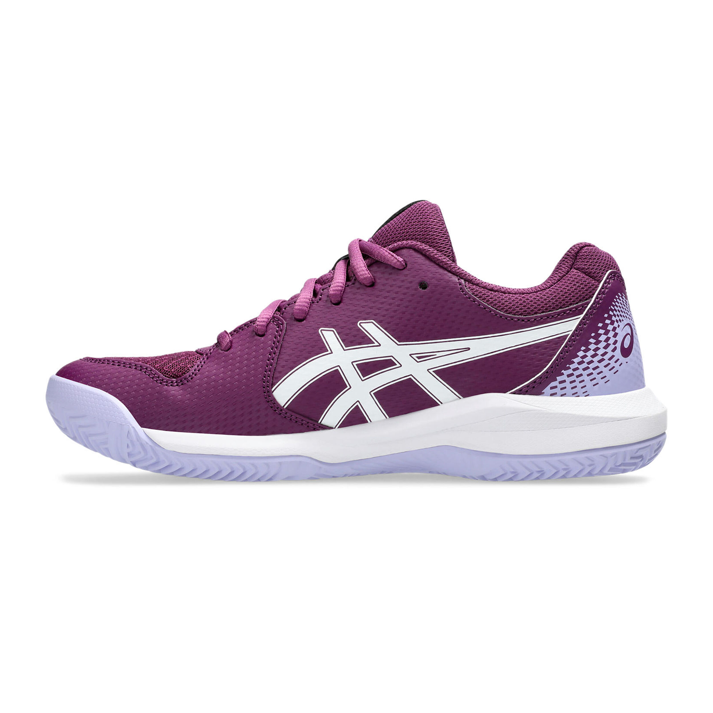 Gel-Dedicate 8 Padelschuh Damen - Mauve, Weiß