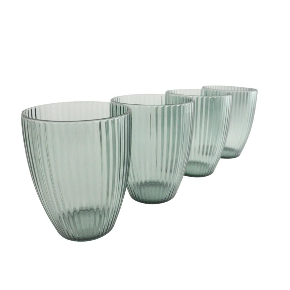 Orange85 4er Set Kunststoff Wassergläser