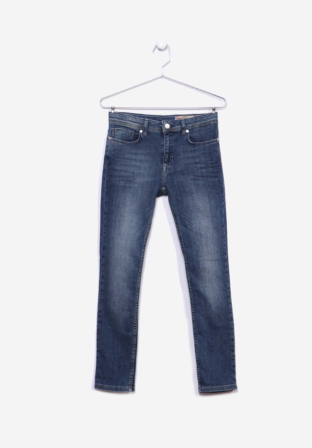 CEGO   Jean bleu délavé, coupe slim