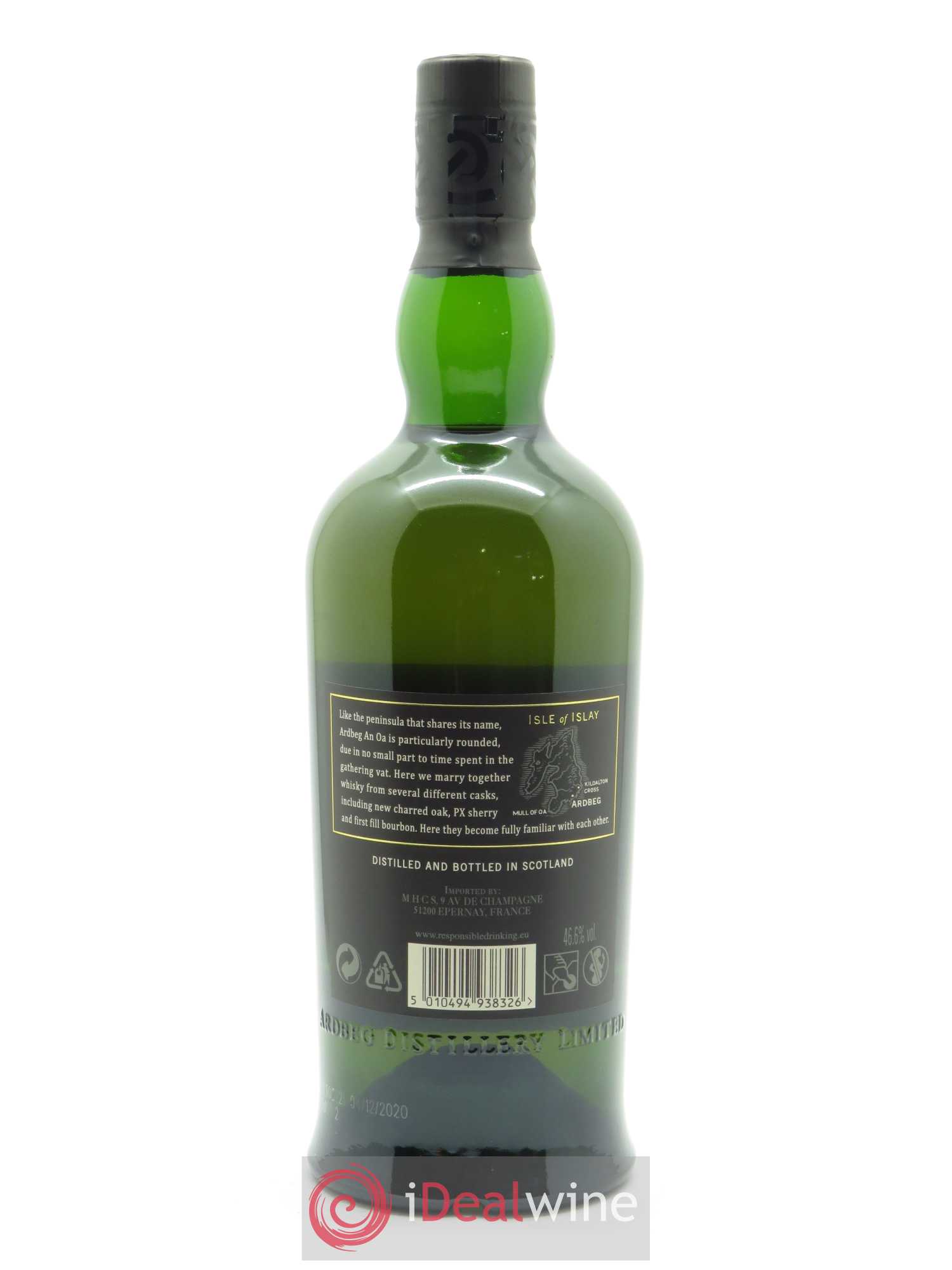 Whisky Ardbeg An Oa (70cl)  - Lot de 1 Bouteille