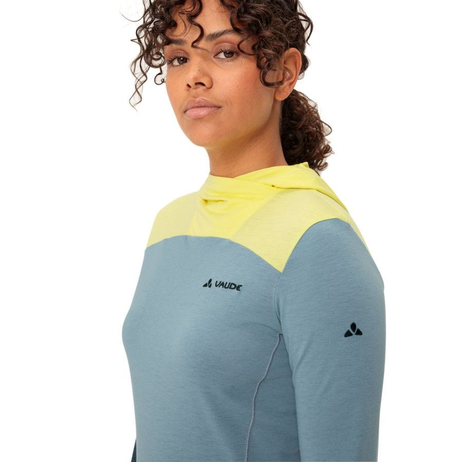 Tremalzo Langarm Hoodie T-Shirt Damen