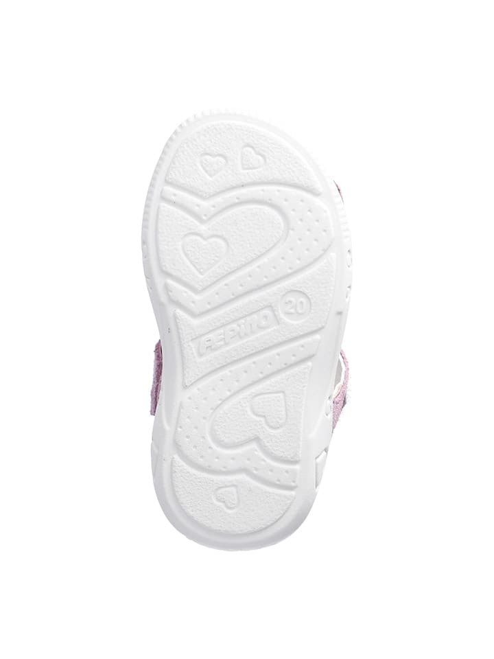 PEPINO Leder-Sandalen in Lila günstig kaufen