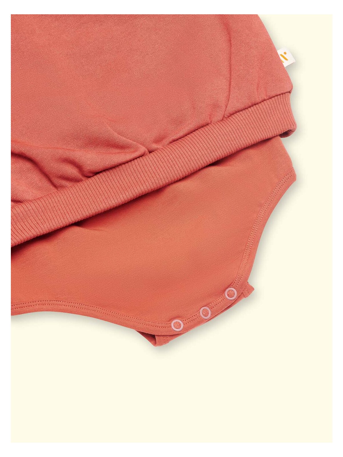 Wombly Pippa 2.0 Sweatshirtbody ziegelrot