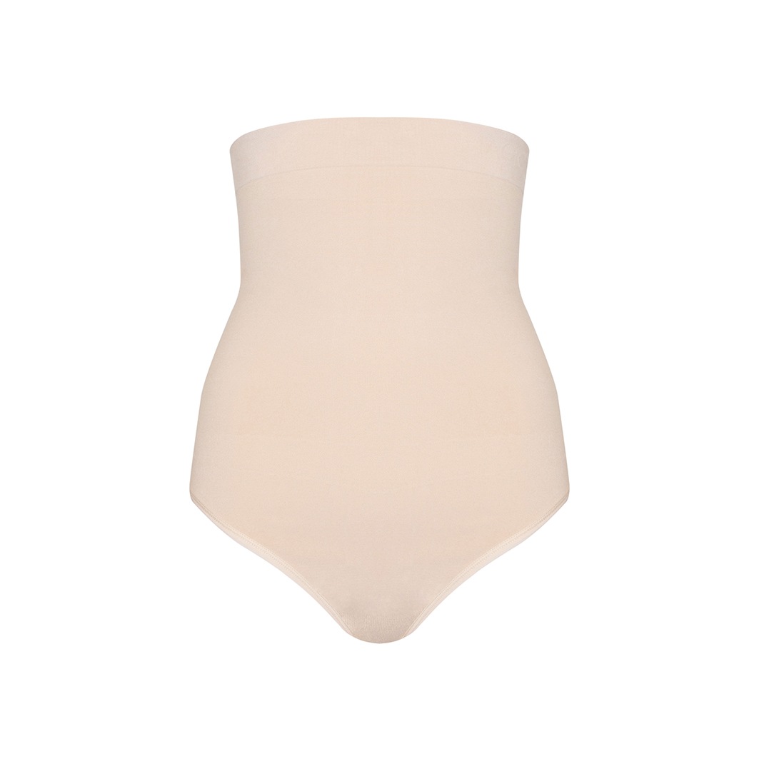 Hight Waist Comfort Thong Latte