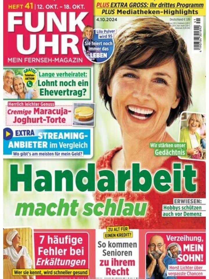 Hubert Burda Media 52 x FUNK UHR Zeitschrift (Gutschein für Jahres Abo) günstig kaufen onesize