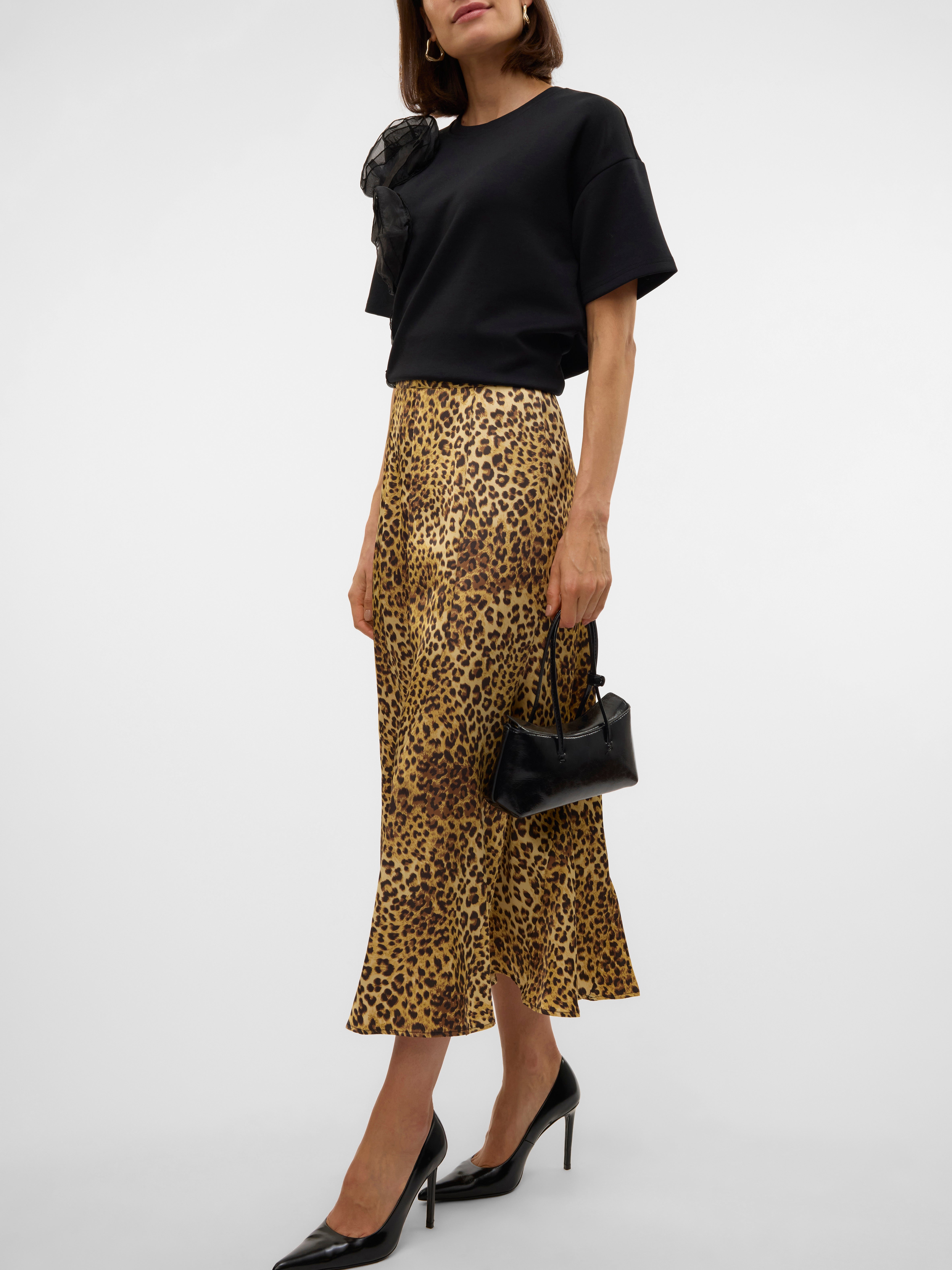 VMWAKI Hohe Taille Midirock