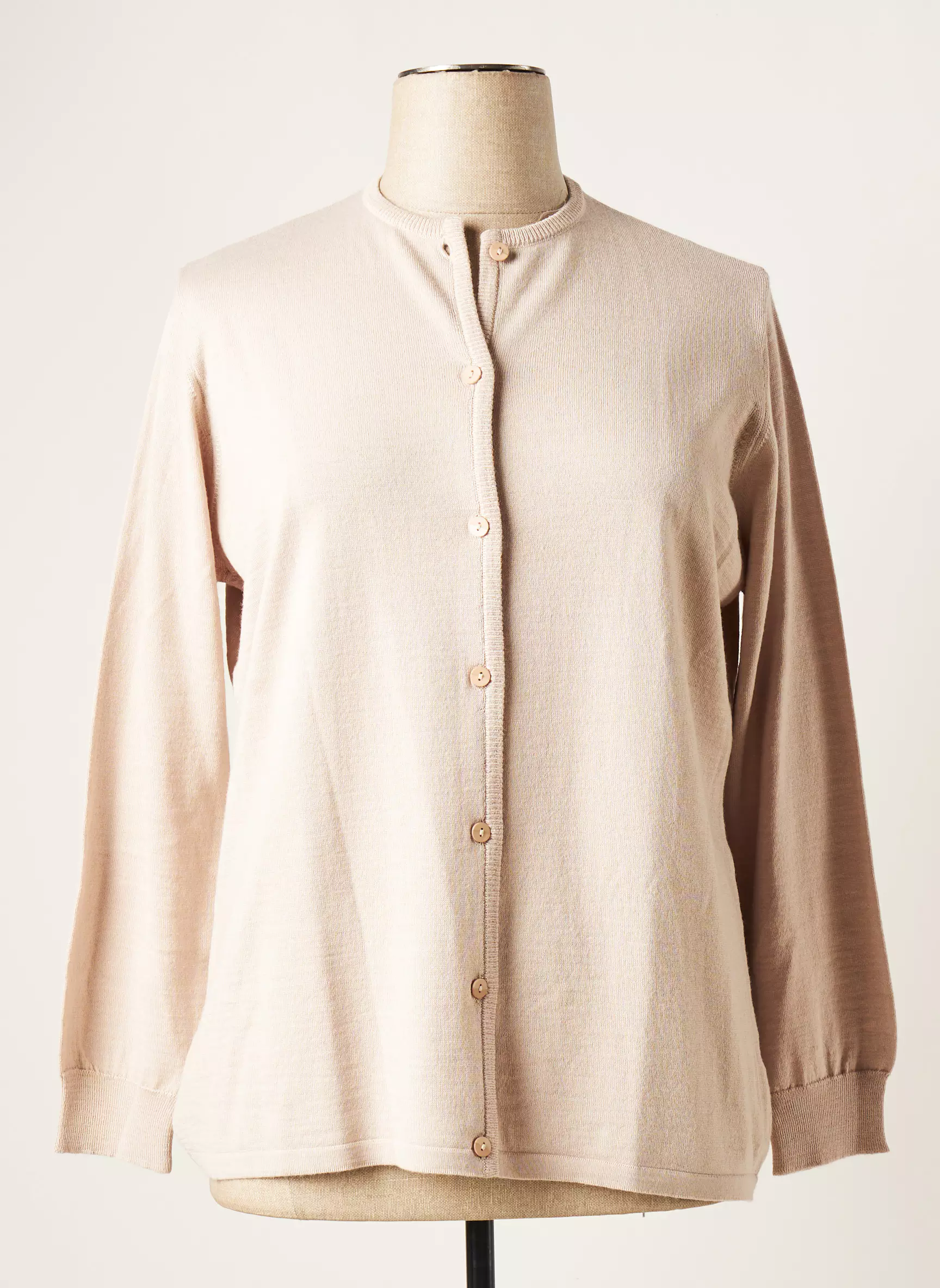 I Odena Cardigans Femme couleur beige