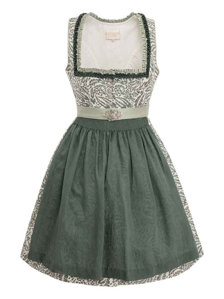 KRÜGER Midi Dirndl 116367 in schilf günstig kaufen 44