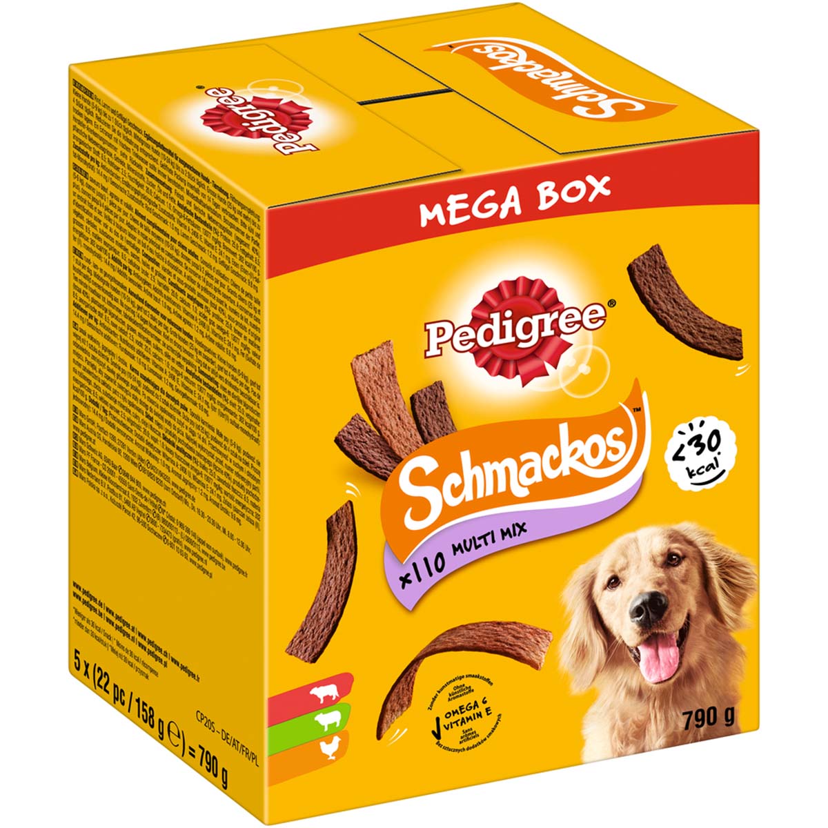 PEDIGREE Schmackos Mega Box Multi Mix 5x158g kaufen bei ZooRoyal