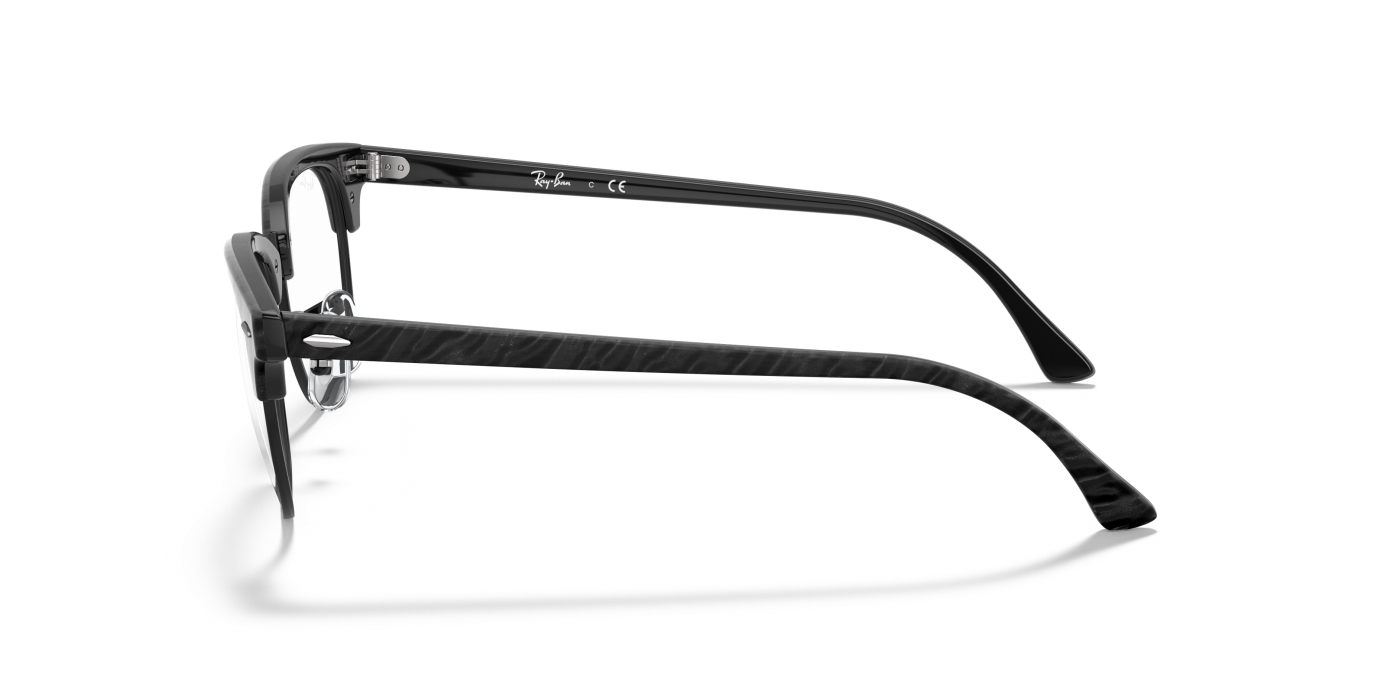 Ochelari de soare CLUBMASTER MARBLE OPTICS - Negru lucios
