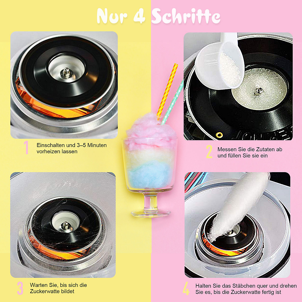 Zuckerwattemaschine