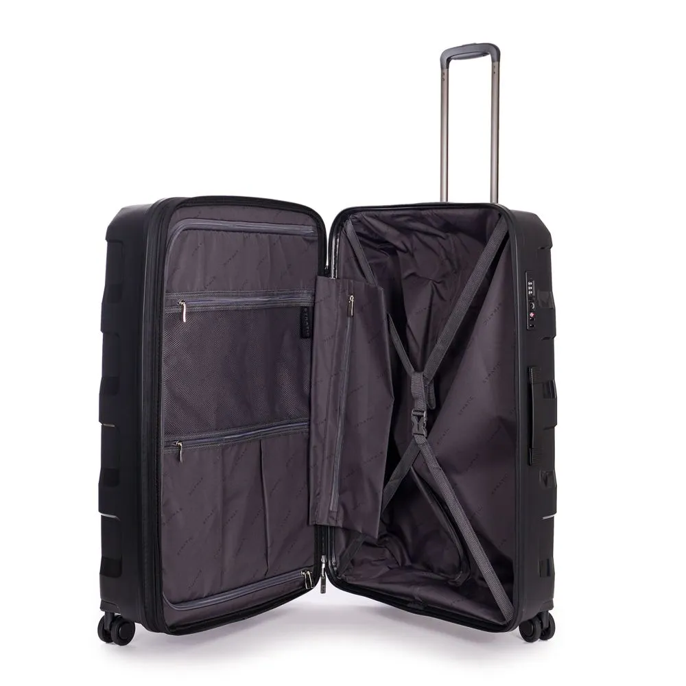 Stratic Straw + - Hartschalen Koffer L (75 cm) - Black