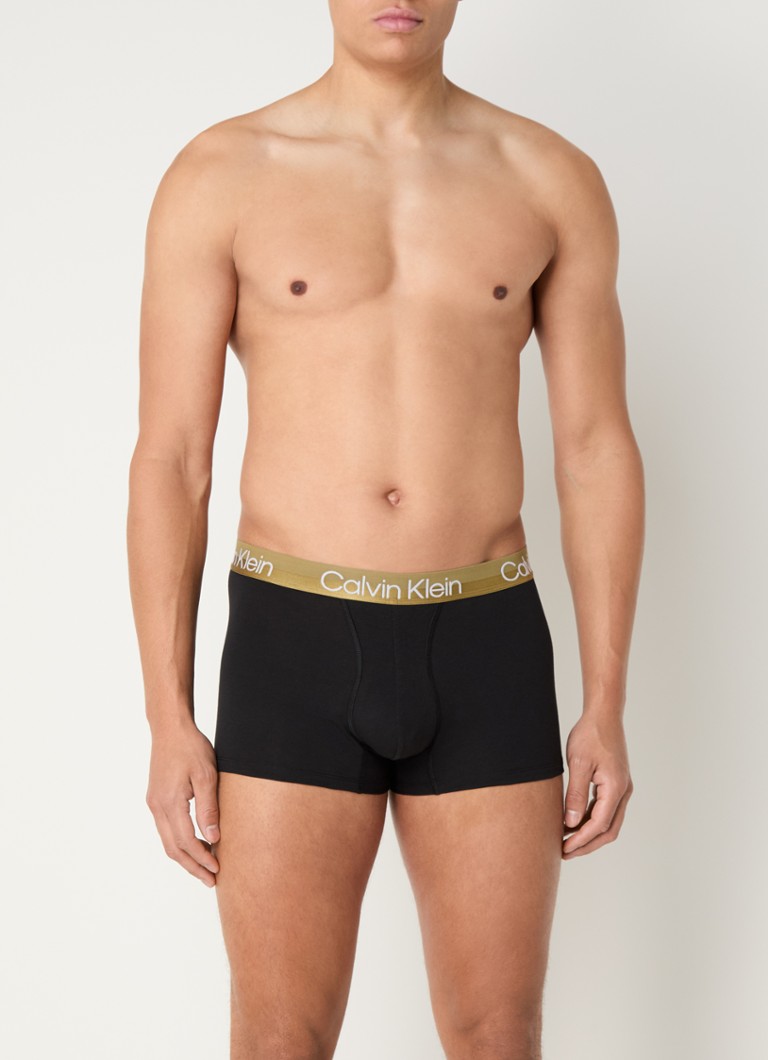 Calvin Klein Boxer Shorts with logo waistband in a 3-pack