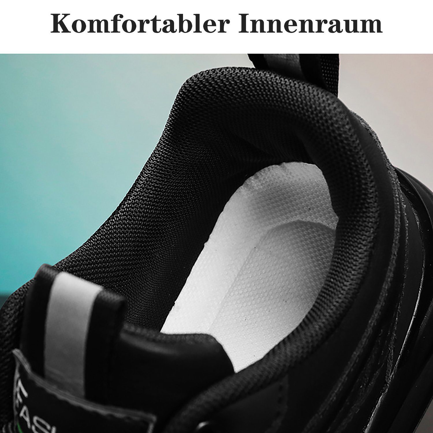 Daisred Herren Wasserdicht Laufschuhe Turnschuhe leicht Kochschuhe Sneaker