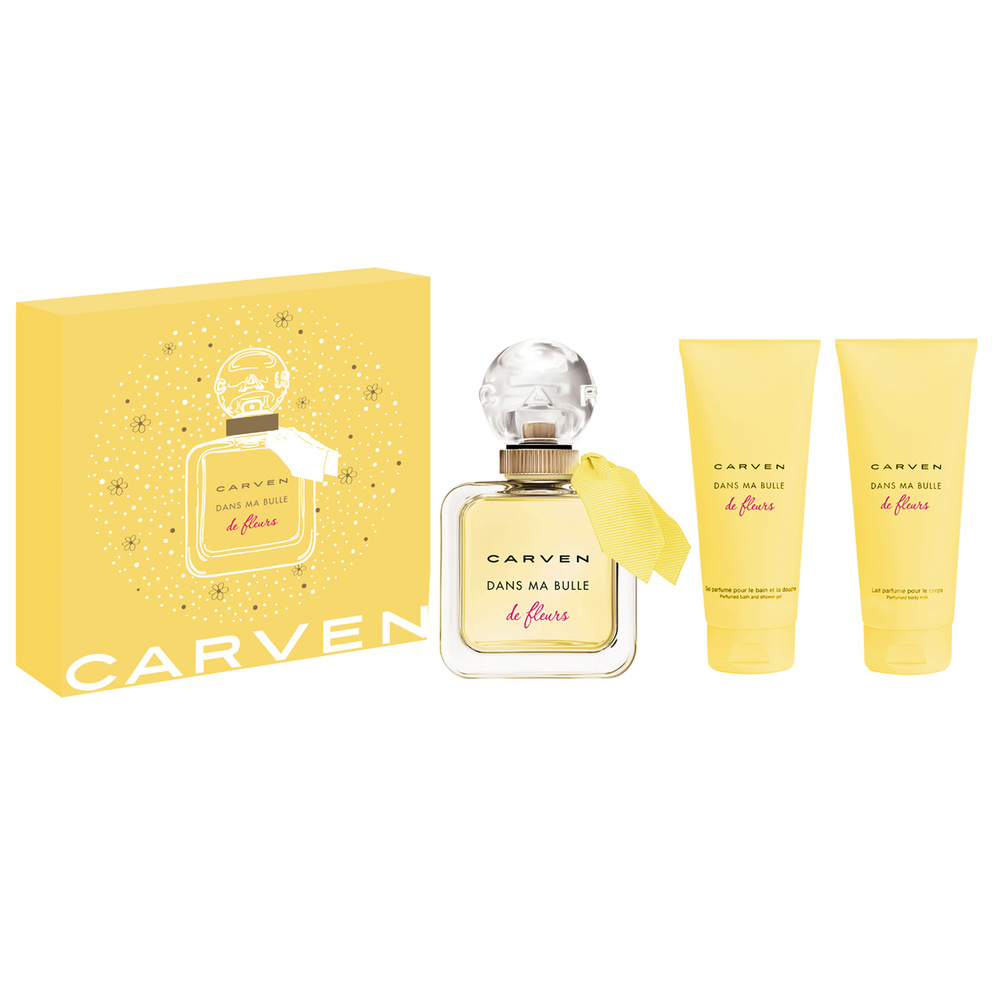 Carven COFFRET DMB DE FLEURS100ML+LAIT100+GEL100 COFFRET