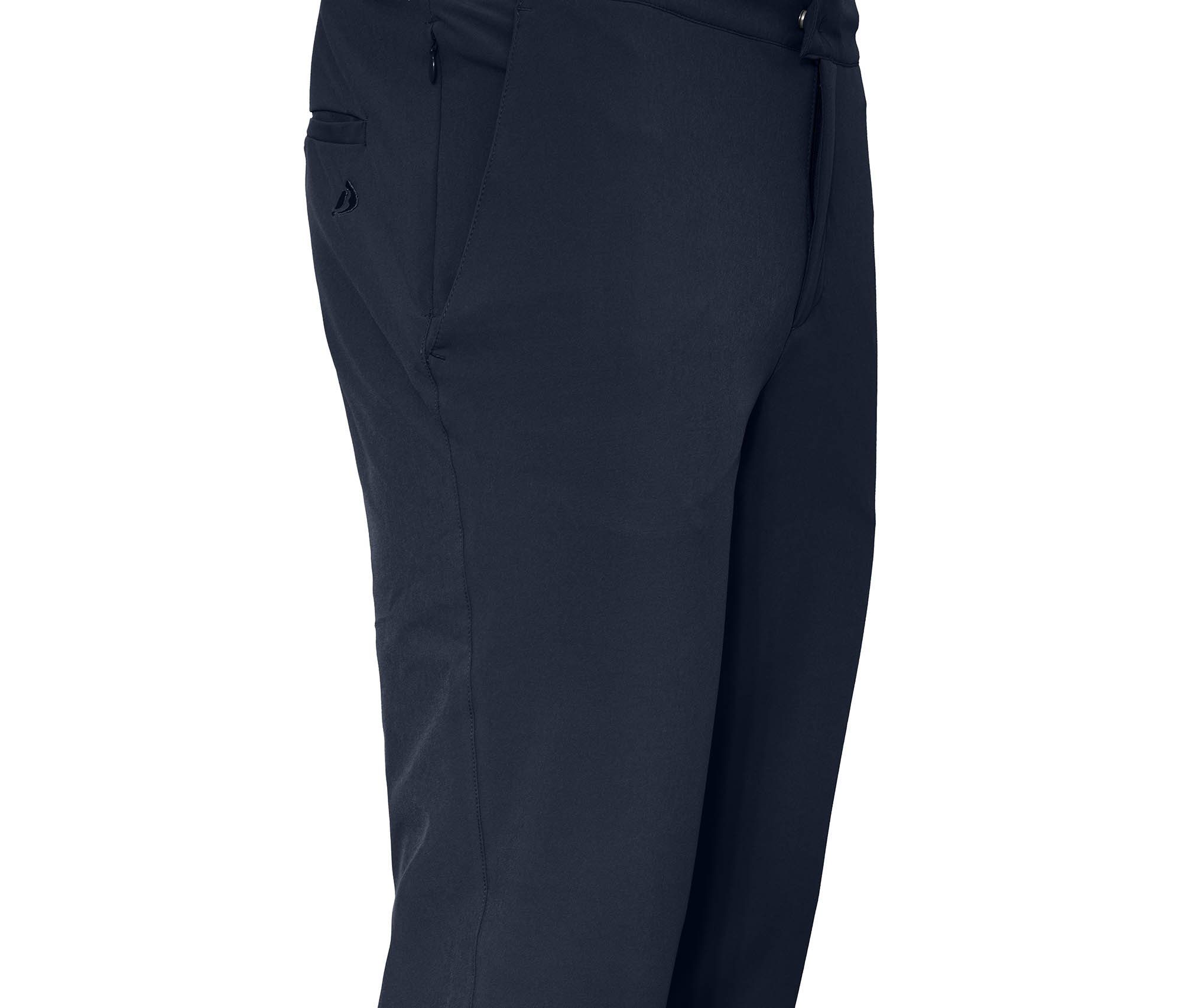Bergson Outdoorhose SORTLAND Herren Wanderhose, recycelt, universell nutzbar, super bequem, Normalgrößen, navy blau
