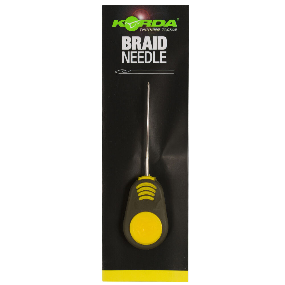 Micro carp bait needle Korda braided hair needle 7cm