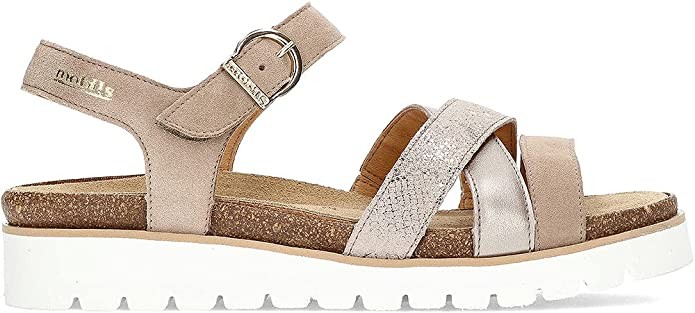 MEPHISTO Klassische Sandalen braun Thina velc