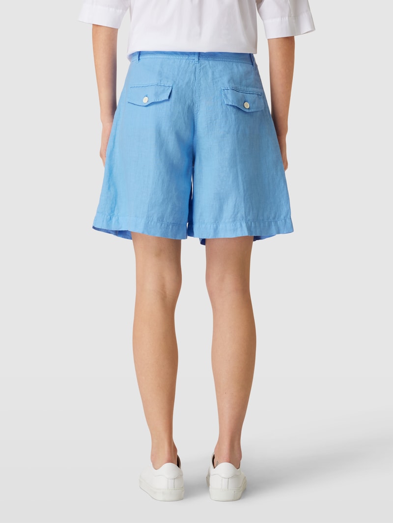Bermudas mit Gesäßtaschen Modell 'Taweta' in bleu