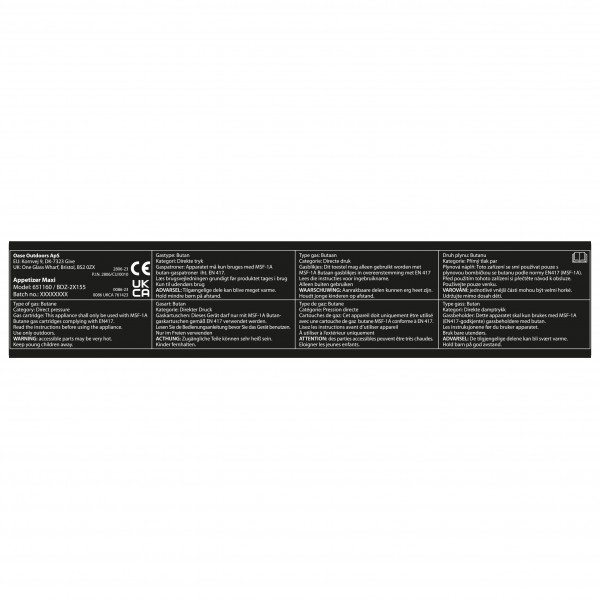 Outwell - Appetizer Maxi - Gaskocher