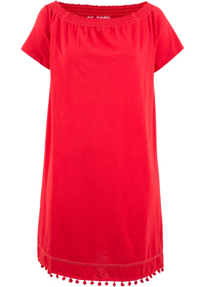 Jersey-Carmenkleid