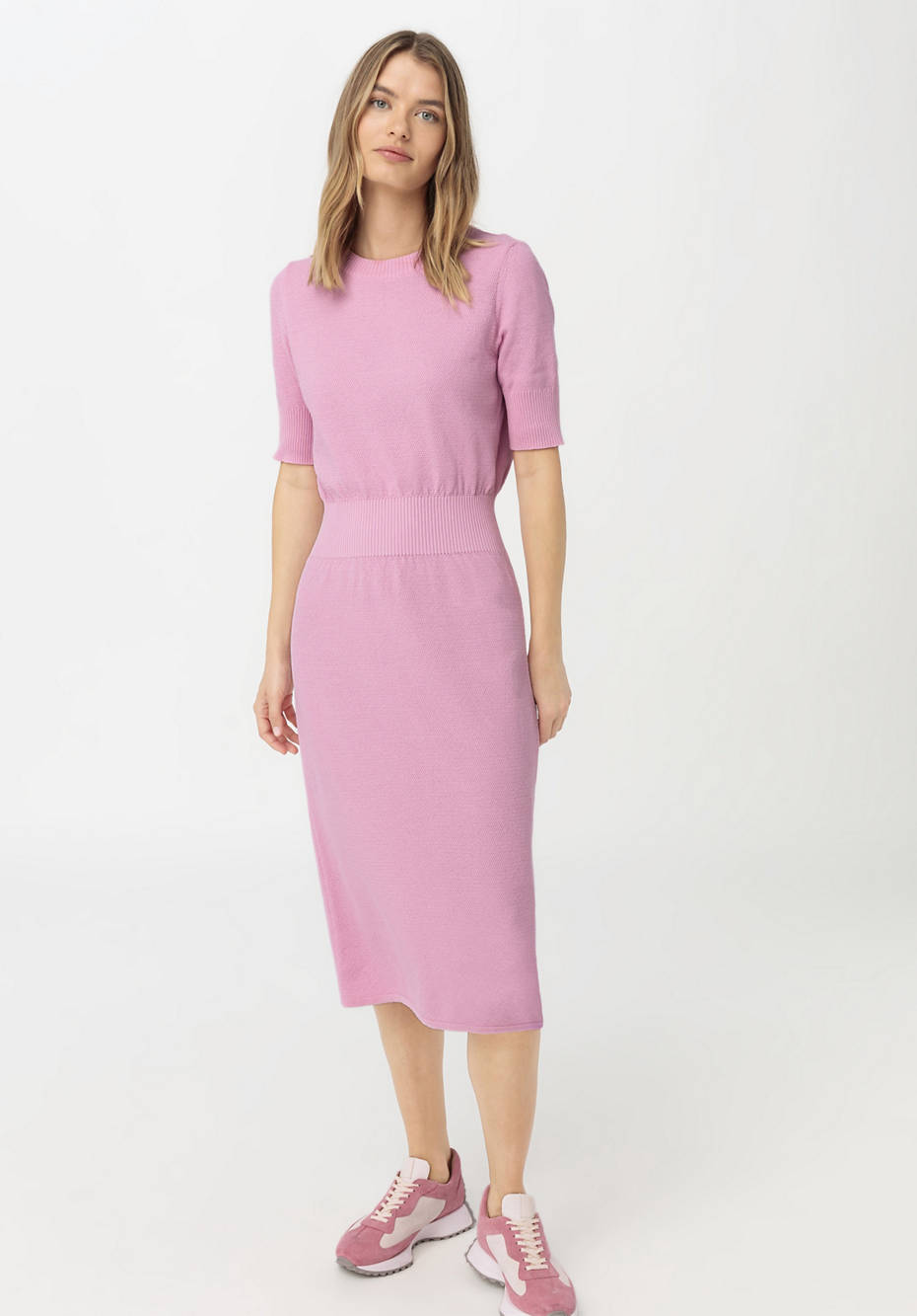 Strickkleid aus reiner Bio-Baumwolle