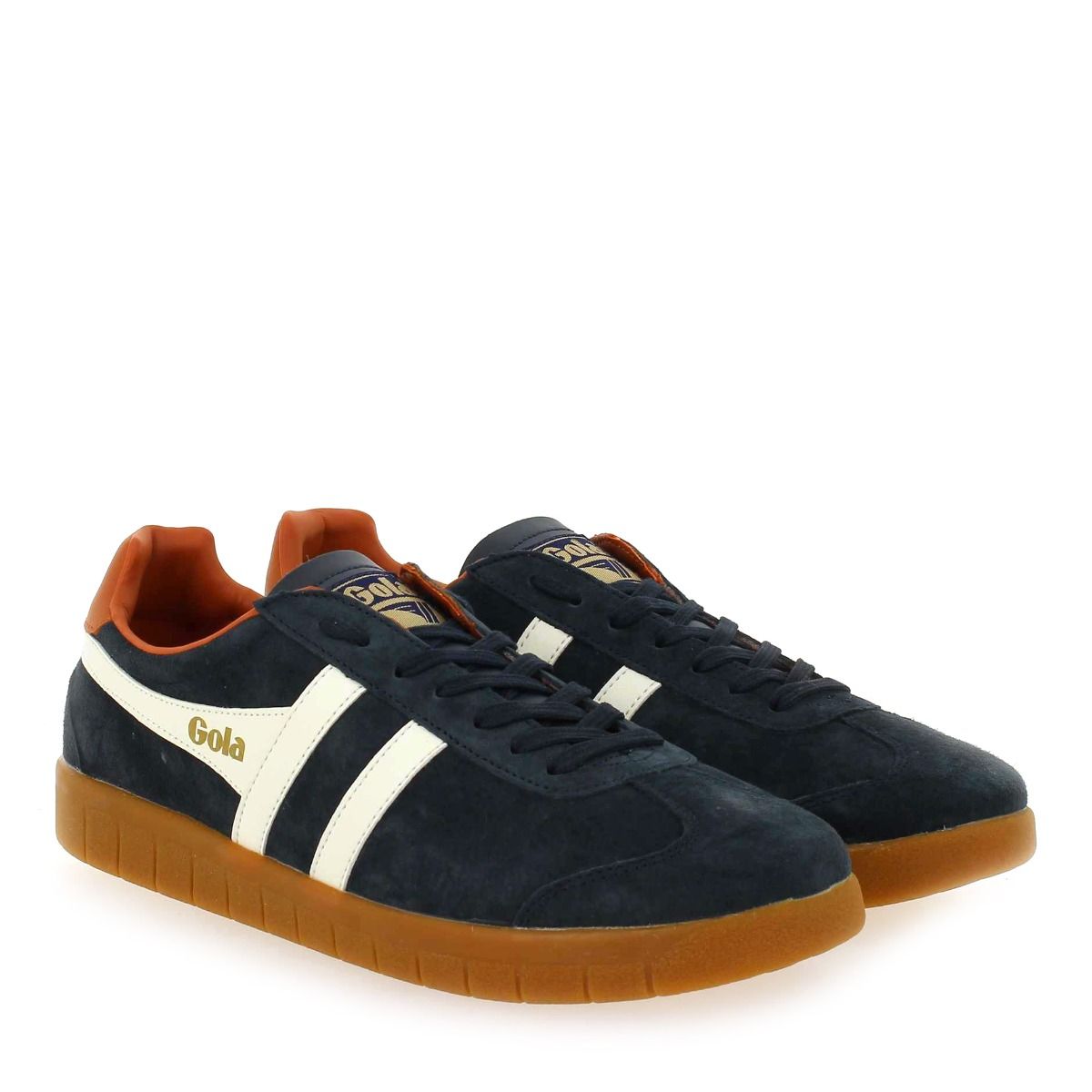 Gola  HURRICANE SUEDE CMB046 - Marine écru