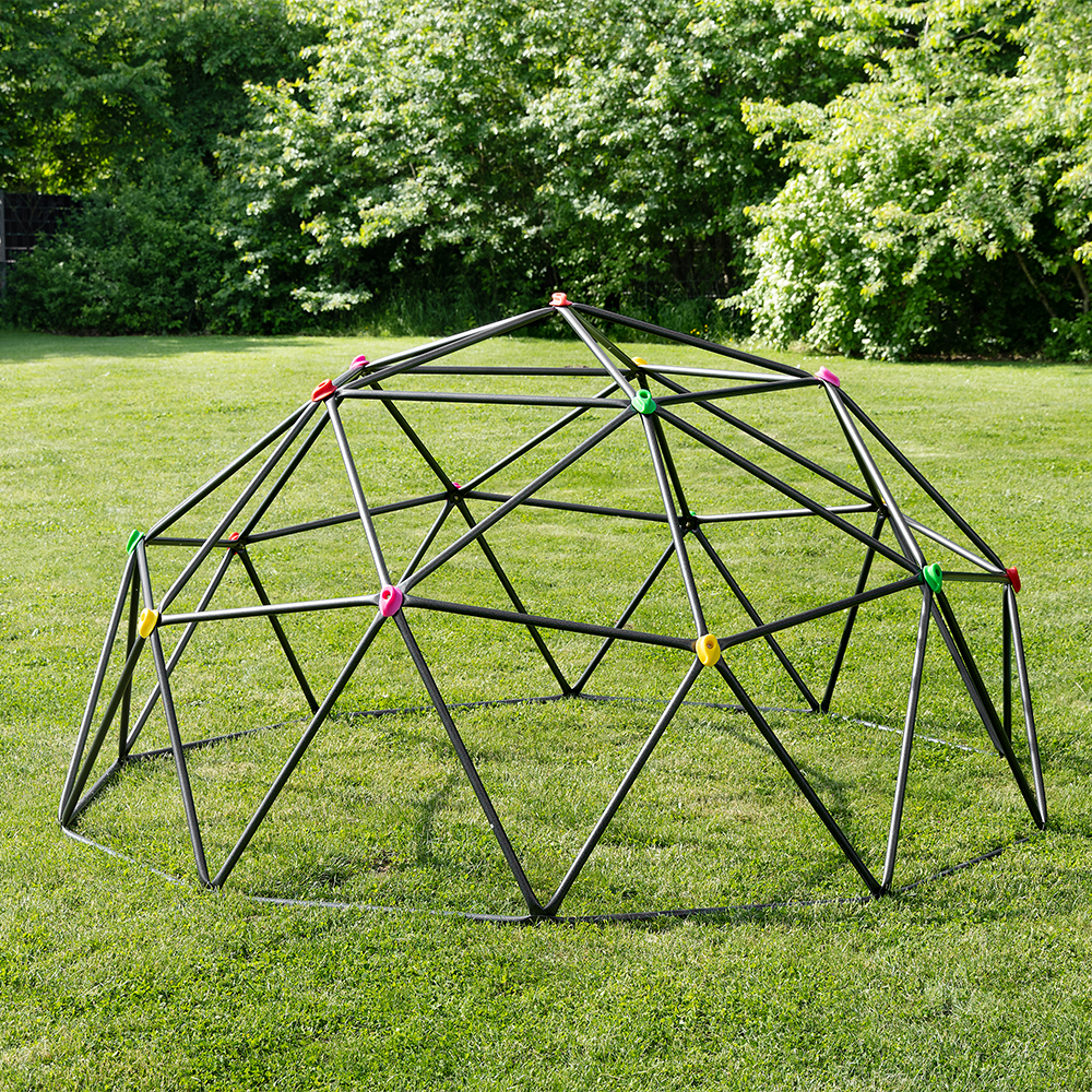 HC Garten & Freizeit Kinder Klettergerüst Dome Climber Outdoor Klettergestell Metall