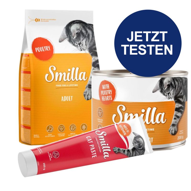 Probierpaket Smilla, Trocken- und Nassnahrung + Paste | bitiba %