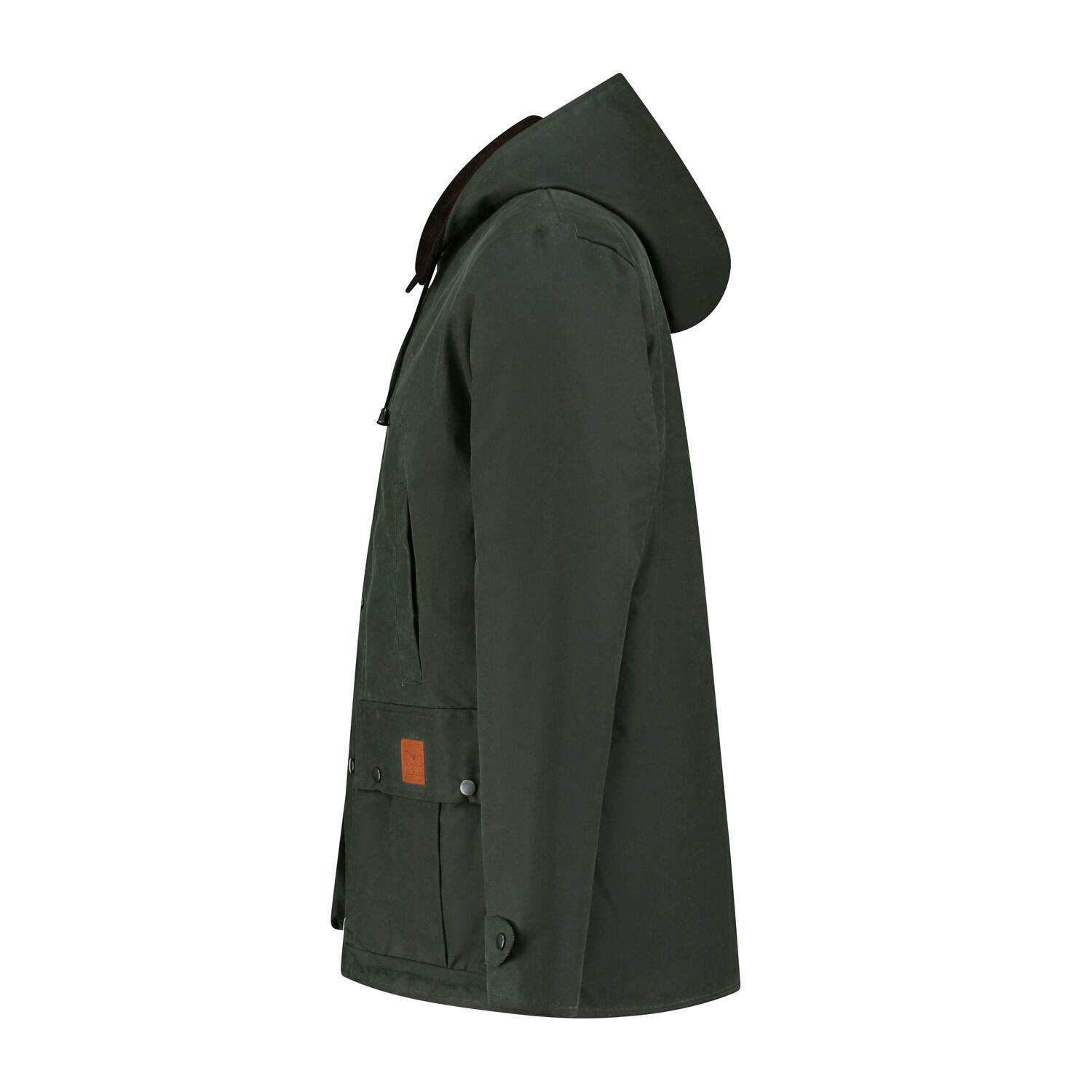 MGO Brandon Olive Herren Wachsjacke