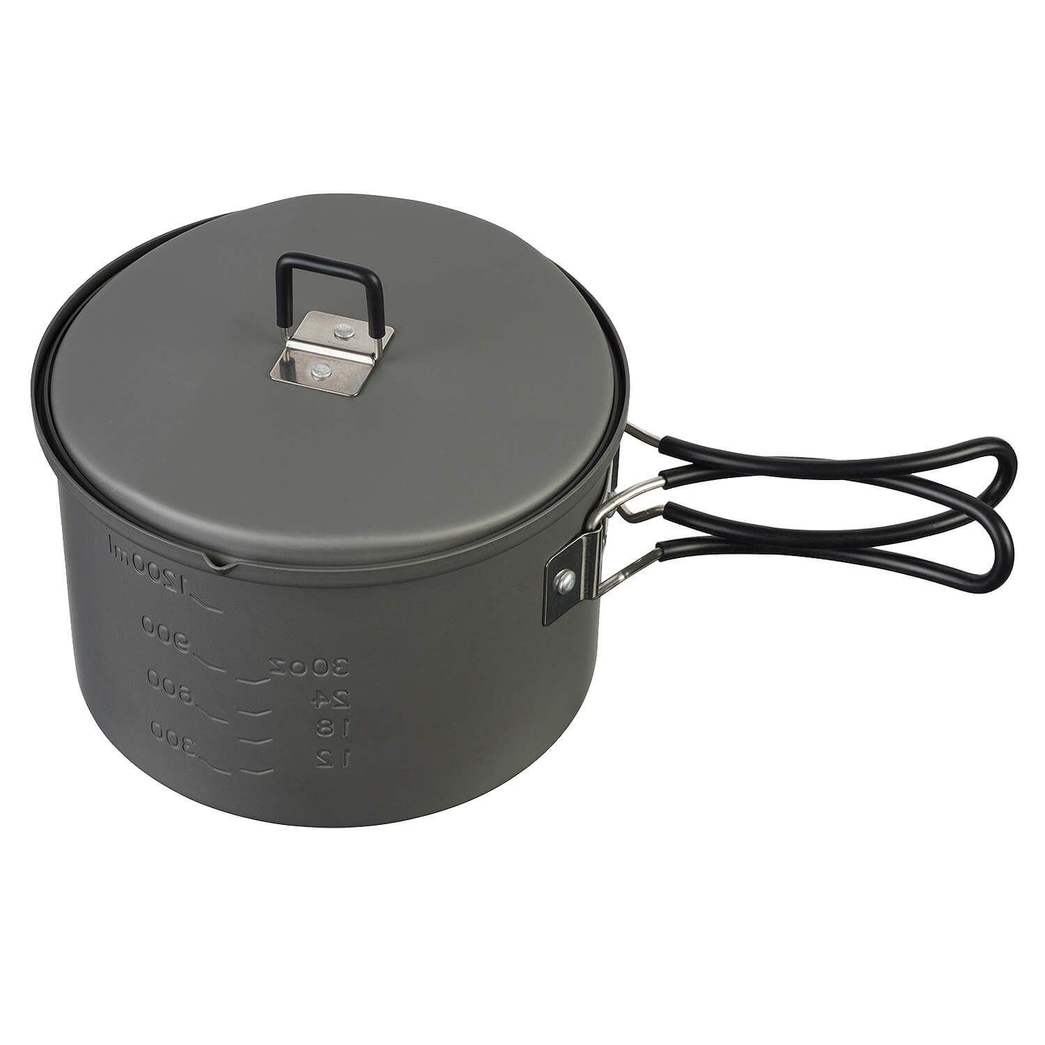 Spiritus Kochset 1500 ml Aluminium