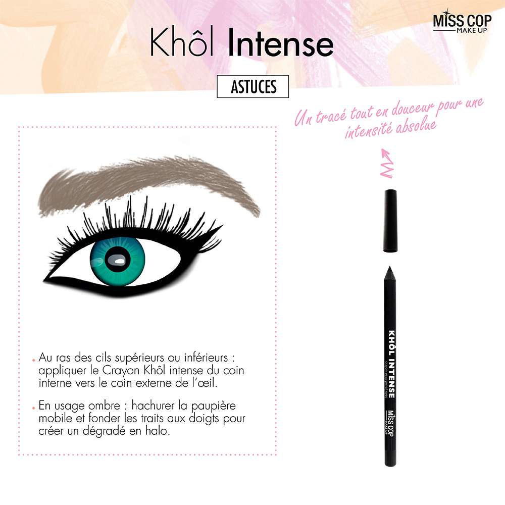 miss cop Khôl Intense Crayon yeux