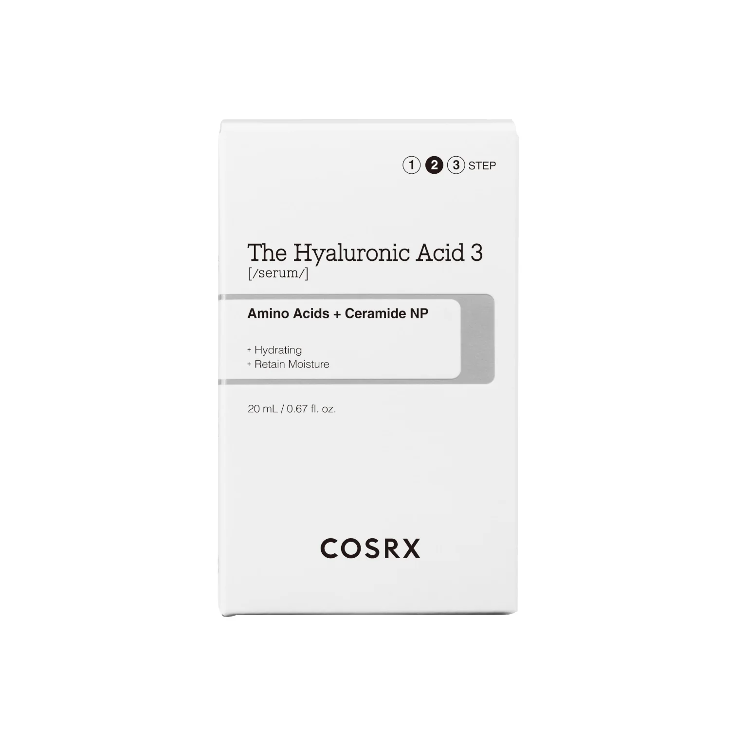 Serum hijaluronske kiseline 3 - Serum za lice globalnog učinka, umirujući serum za lice
