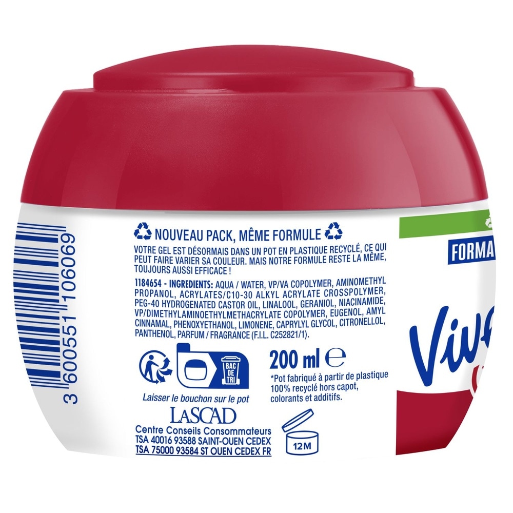 DOP Vivelle Dop Gel Coiffant Fixation Extrême Force 8 Format Généreux