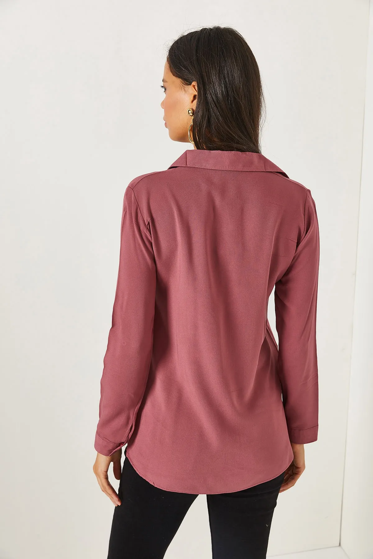 Olalook  Hemd - Rosa - Regular Fit