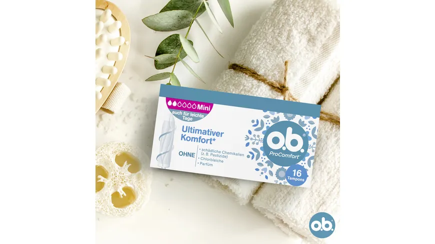 O.B. Tampons ProComfort Mini