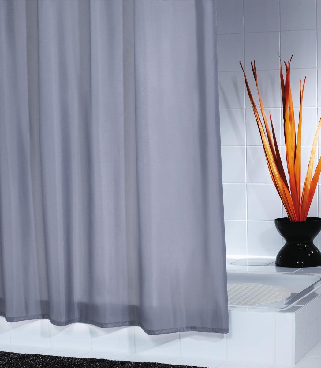 Ridder Duschvorhang Textil 180x200 cm Madison anthrazit