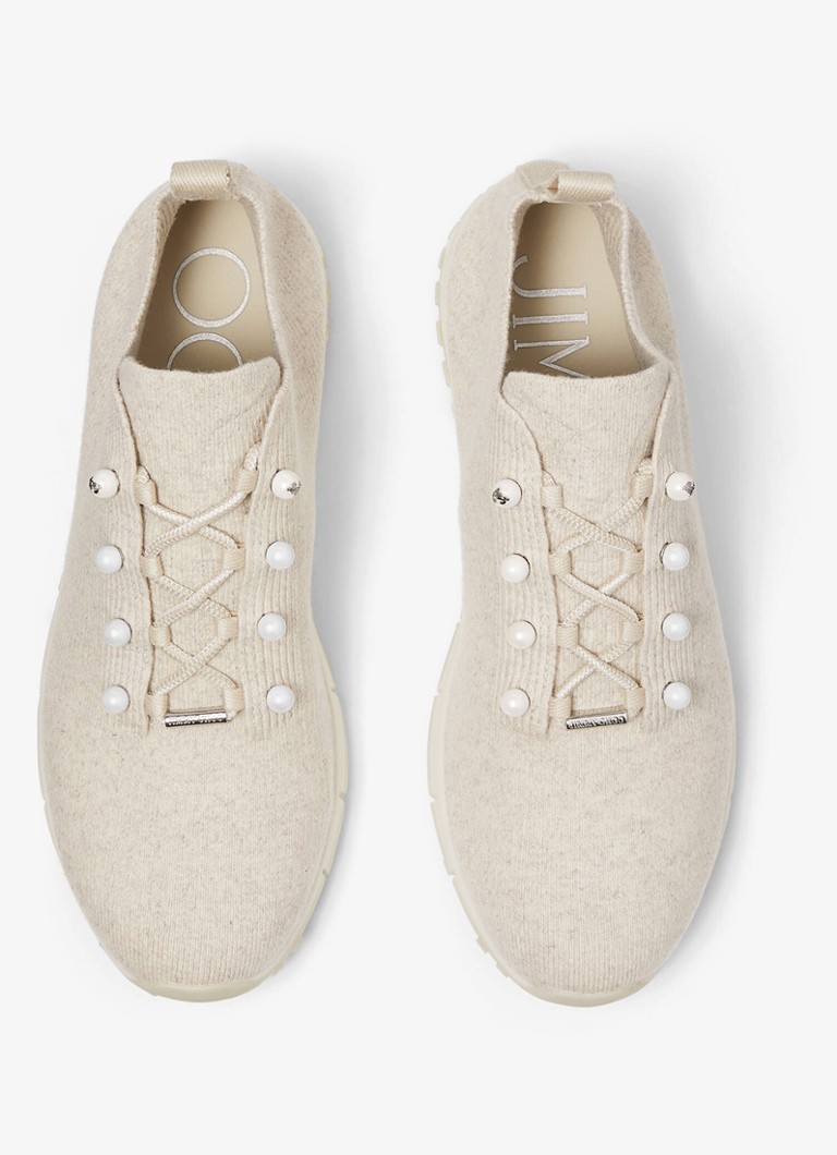 Jimmy Choo Veles kedas ar adītu virsmu